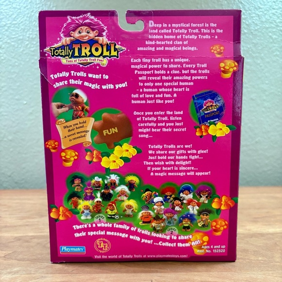 Playmates Big Jack Ahoy Totally TROLL Sailor Vintage Doll 2001 Series 2, NIB - Picture 6 of 9